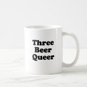 Tre öl queer kaffemugg