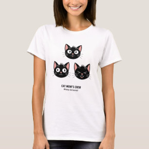 Tre olika katter t shirt