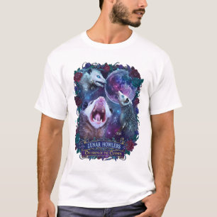 Tre Opossum Retro T-Shirt - Vintage Opossum Kärlek