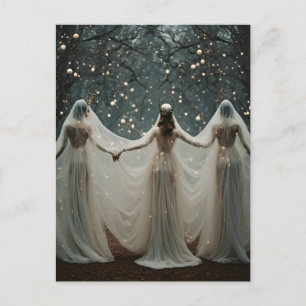 Tre Pagan Women Vykort