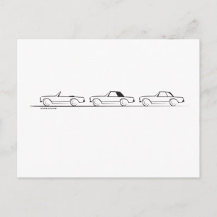 Tre Pagoda SLs Vykort