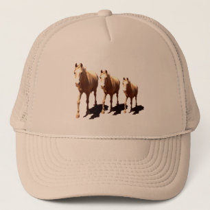 Tre Palomino Horses Keps