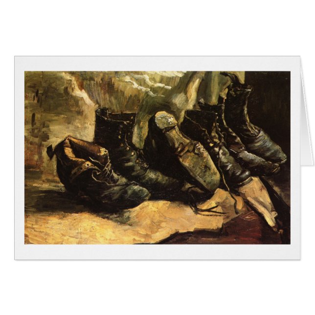 Tre par skor, Van Gogh Fine Art OBS Kort (Framsidan Horizontal)