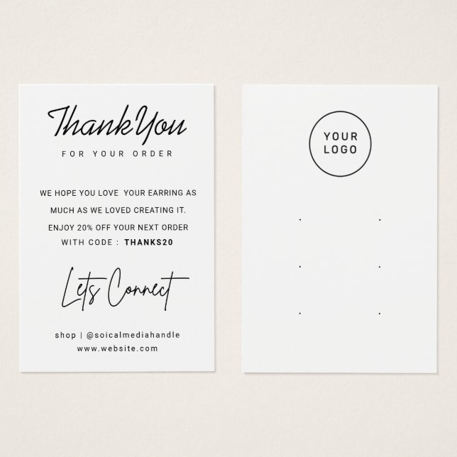 Tre parkeringskort, Personlig juvelerbil Visitkort (Framsida & baksida)