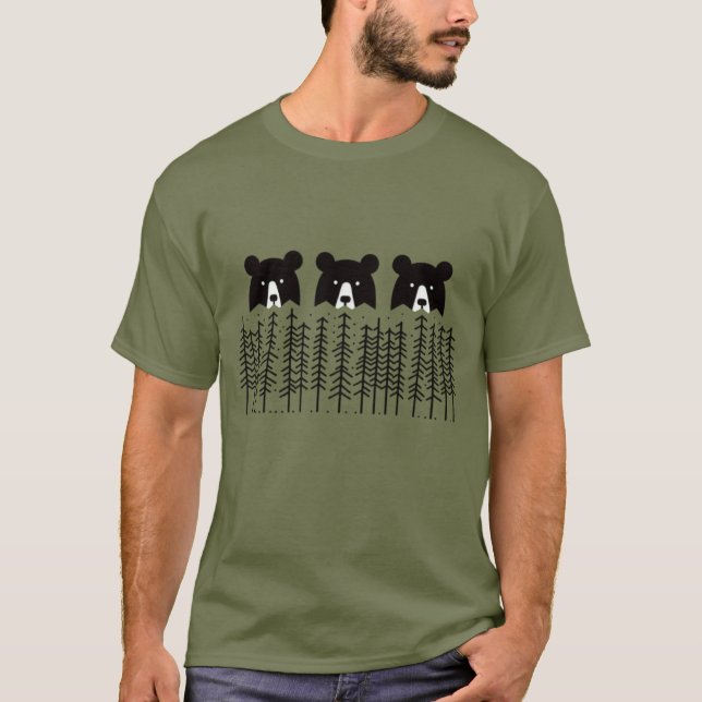 Tre päron i Skogen T Shirt (Framsida)