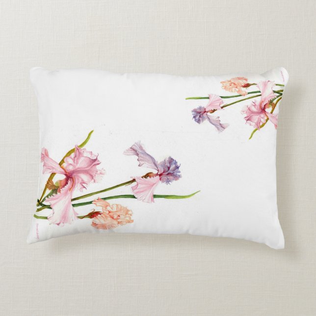 Tre pastelliseringar ACCENT PILLOW Prydnadskudde (Baksidan)