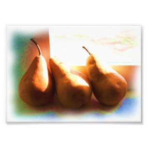 Tre Pears Fototryck