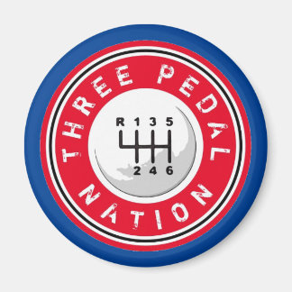 TRE PEDAL NATION Magnet