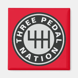 TRE PEDAL NATION Magnet