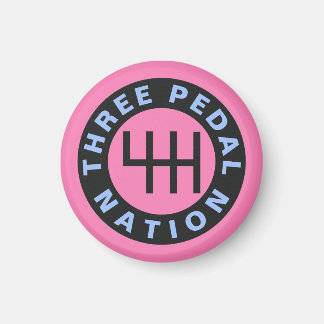 TRE PEDAL NATION Magnet