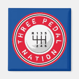 TRE PEDAL NATION Magnet