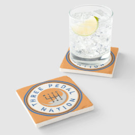 TRE PEDAL NATION Stone Underlägg