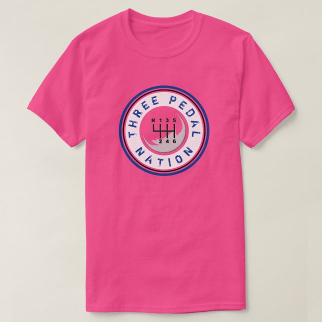 TRE PEDAL NATION T-Shirt (Design framsida)