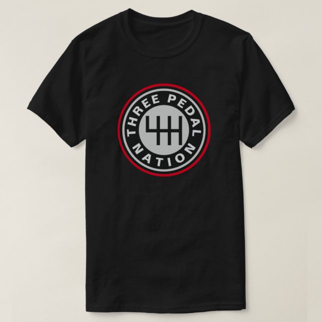 TRE PEDAL NATION T-Shirt (Design framsida)
