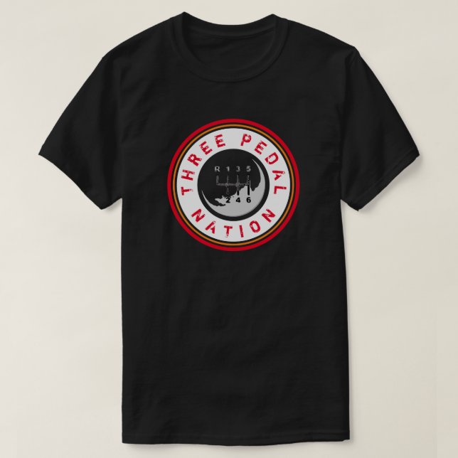 TRE PEDAL NATION T-Shirt (Design framsida)