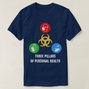 Tre pelare för allmänhetens medvetenhet om den per t shirt