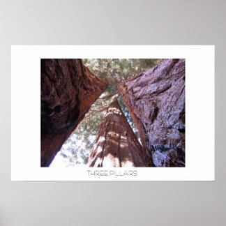 Tre pelare poster