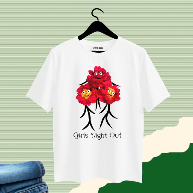 Tre peonier t shirt (Skapare uppladdad)