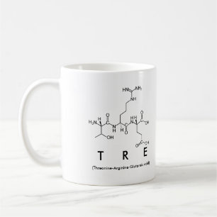 Tre peptide namn mugg