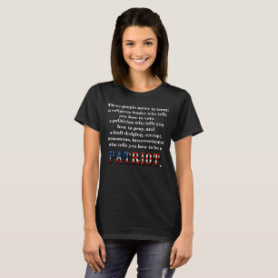 Tre personer kan aldrig lita på. t shirt