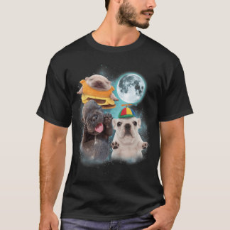 Tre Pibble Månad Roligt Pibble Memo för Män Kvinno T Shirt