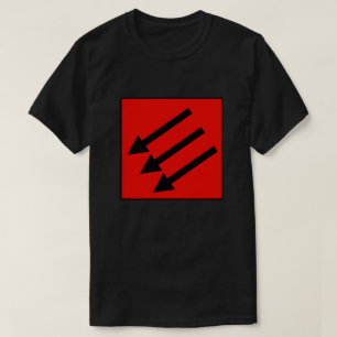 Tre pilar Järnfronten Antifascist T Shirt