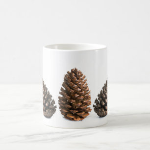 Tre pinekon kaffemugg