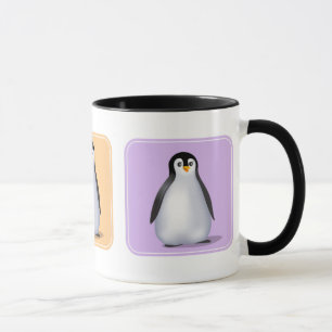 Tre pingvin mugg