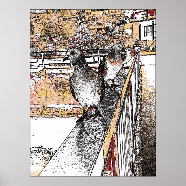 Tre pioner från Hythe-kanalen Poster (Framsidan)