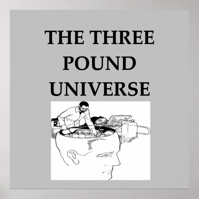 tre pund universum poster (Framsidan)