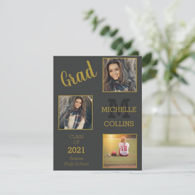 Tre Ramar Simple Studenten Julkort (Stående Fram)