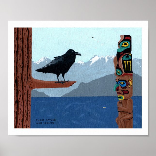 Tre Ravens Poster (Framsidan)