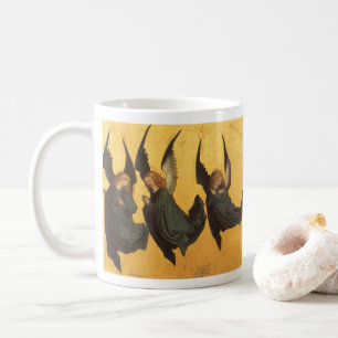 Tre renässansänglar av Master of Housebook Kaffemugg