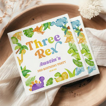 Tre Rex-doser tredje Födelsedagsfesten