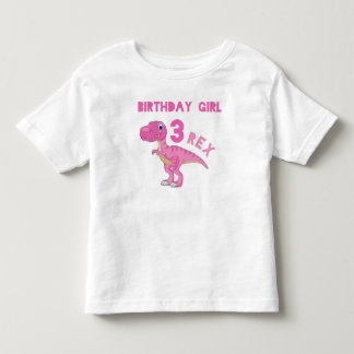 tre rex födelsedagsklänning t shirt