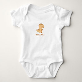 Tre Rex Söta Dino Pun – Rolig Kawaii Dinosaurie T Shirt