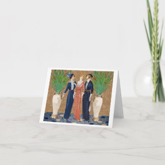 Tre riktiga damer kort