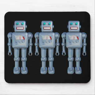 Tre robotar musmatta