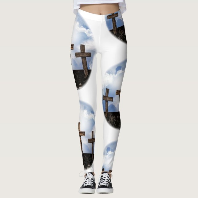 Tre robusta kors leggings (Framsida)