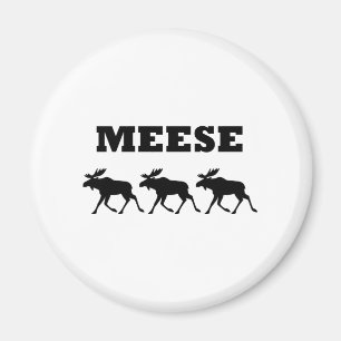 Tre roliga Meese Magnet