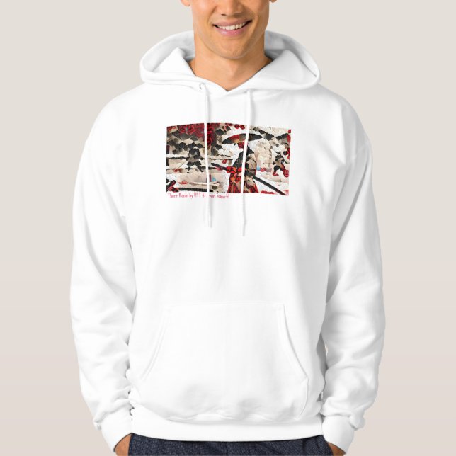 Tre Ronin - Artist - NFT Artisans SamurAI T-Shir Hoodie (Framsida)
