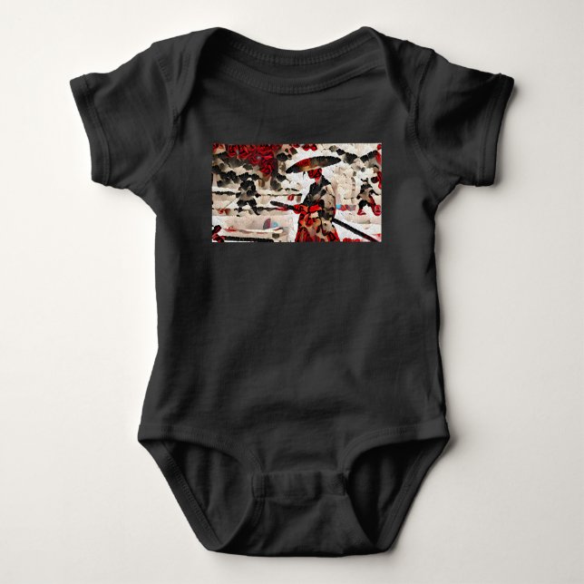 Tre Ronin - Artist - NFT Artisans SamurAI T Shirt (Framsida)