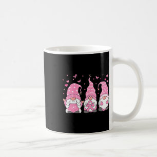 Tre Rosa Ribbon Warrior Breast Cancer Awar Kaffemugg