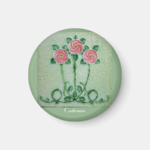 Tre Rosa ros Thunder_Cove Magnet