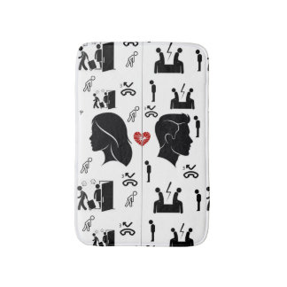 Tre saknade chanser, badplatsmat | Emotional Décor Badrumsmatta