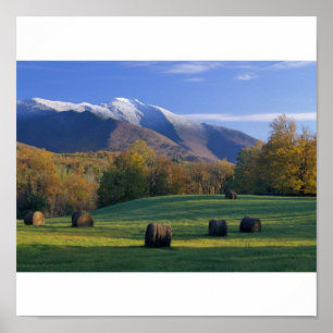 Tre säsonger, Mt. Mansifield, Vermont Poster