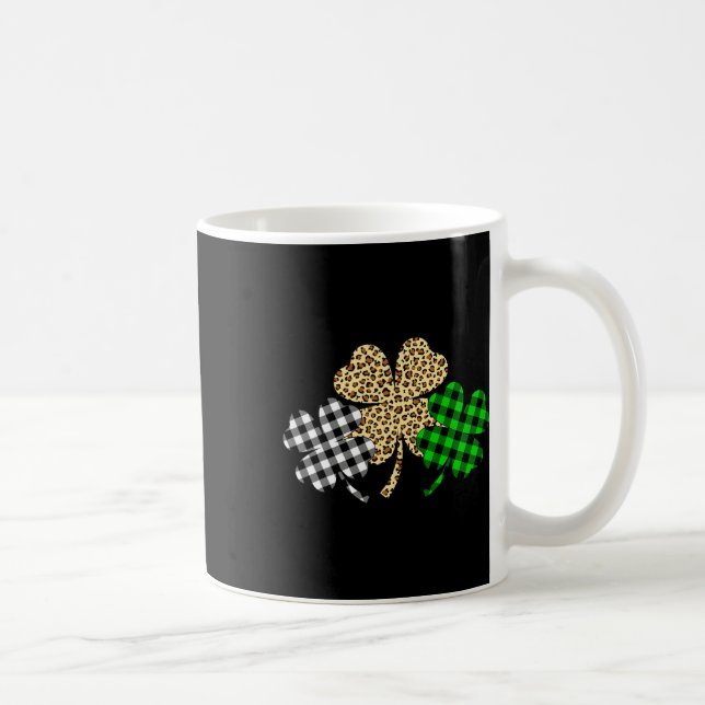 Tre Shamrocks Leopard Buffalo Play St Patrick D Kaffemugg (Höger)