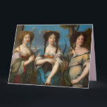 TRE SISTER BESTIES SISTER GREETING CARD KORT<br><div class="desc">TRE SISTSERS BESTIES-KORT</div>