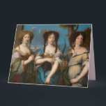 TRE SISTER BESTIES SISTER GREETING CARD KORT<br><div class="desc">TRE SISTSERS BESTIES-KORT</div>