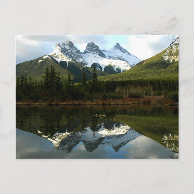 TRE SISTERS MOUNTAIN VYKORT (Framsida)